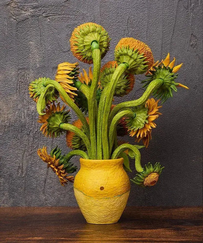 Freeing Van Gogh Sunflower Figma Figure Pre Painted