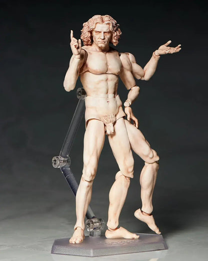 Freeing Vitruvian Human Body Figure PVC ABS Pre Painted