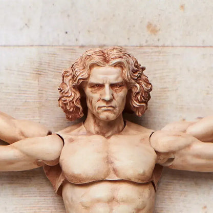 Freeing Vitruvian Human Body Figure PVC ABS Pre Painted
