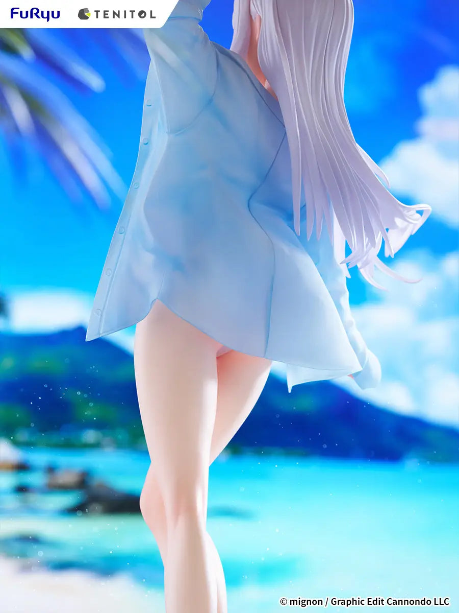 Furyu TENITOL TALL Shiro Swimsuit Complete Anime Figure Mignon