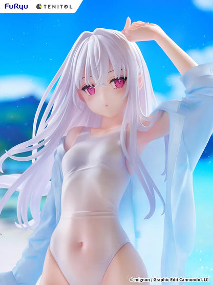 Furyu TENITOL TALL Shiro Swimsuit Complete Anime Figure Mignon