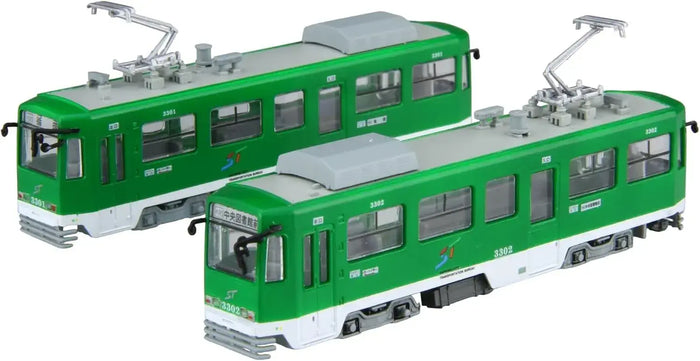 Fujimi 1/150 Structure Kit Sapporo City Transportation 3300 2 Car