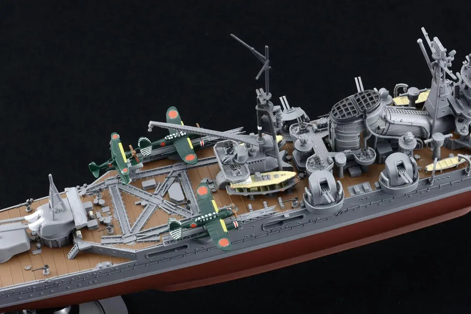 Fujimi 1-700 Japanese Navy Heavy Cruiser Kumano Plastic Model