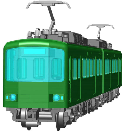 Fujimi Model Kit Enoden 1000 Series 2 Car Train Model Kit