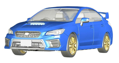 Fujimi Model Subaru WRX STI EJ20 Final Edition Model Kit