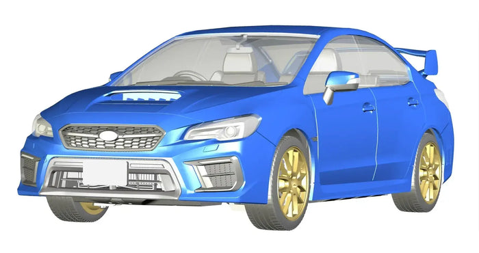 Fujimi Model Subaru WRX STI EJ20 Final Edition Model Kit