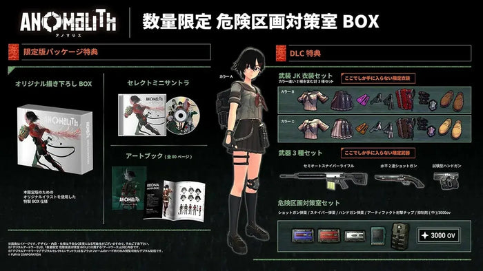 Furyu Anomalith Limited Edition Danger Zone Box Switch2