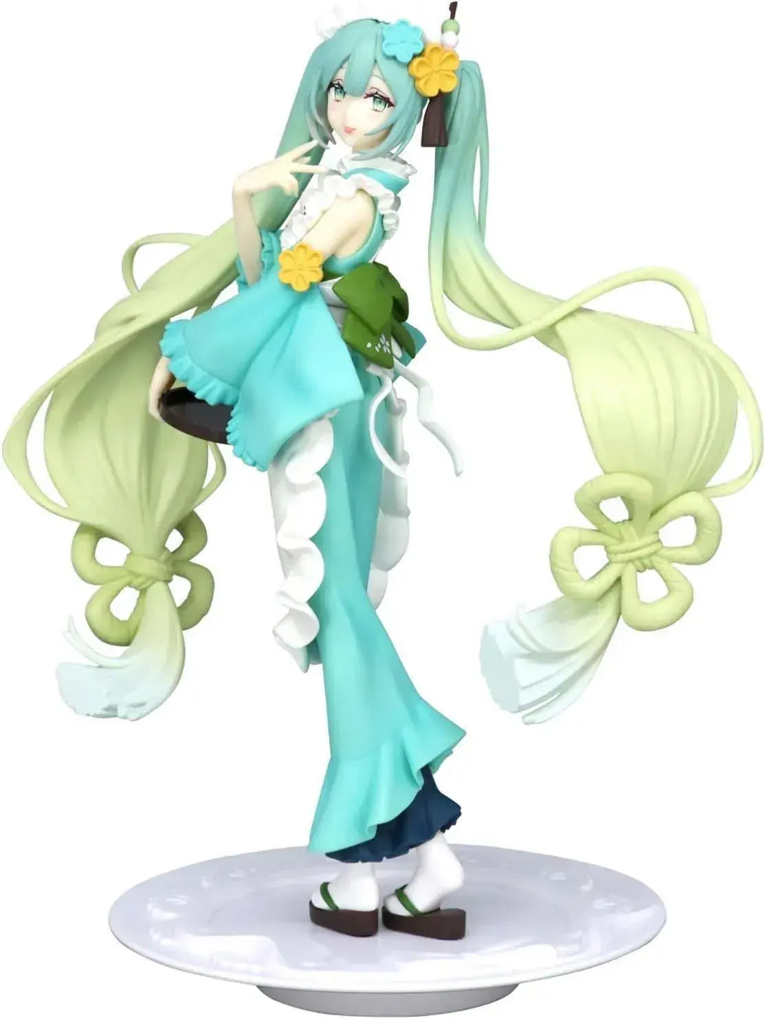 Furyu Hatsune Miku Matcha Parfait Mint Sweets Multicolor