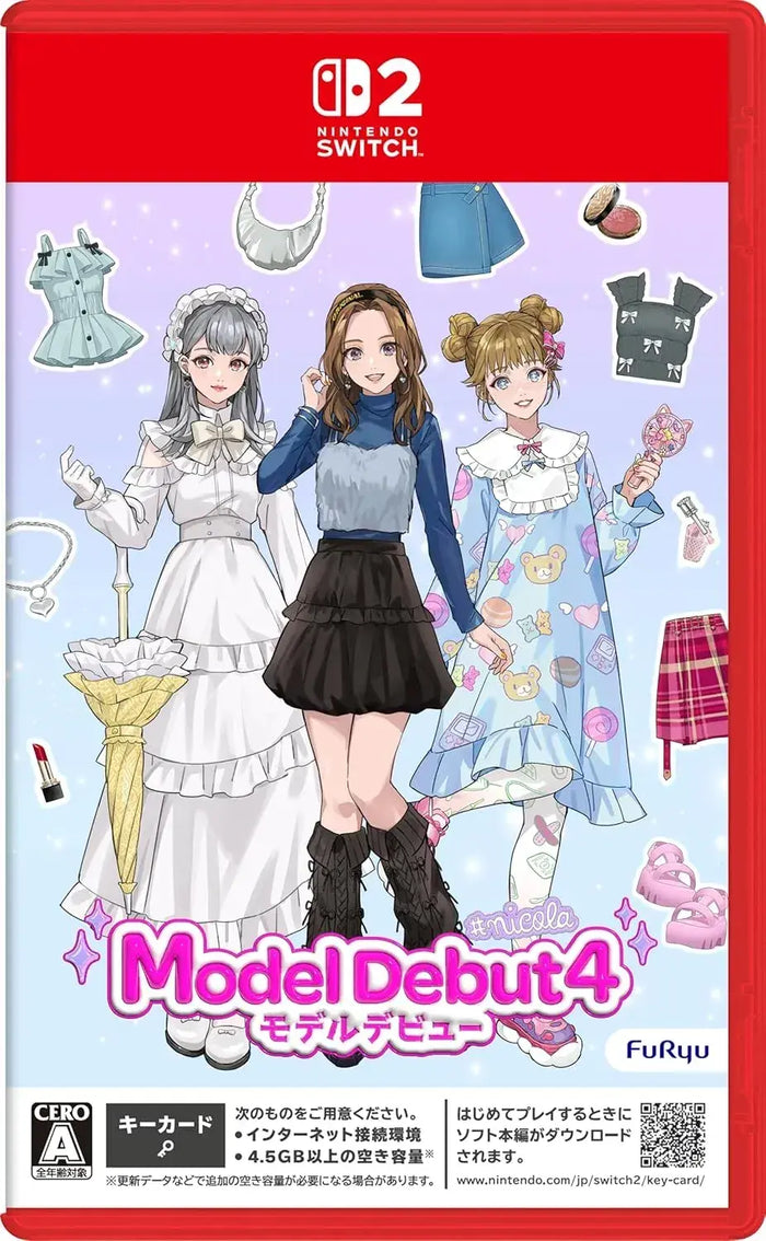 Furyu Model Debut 4 Nicola Switch Game
