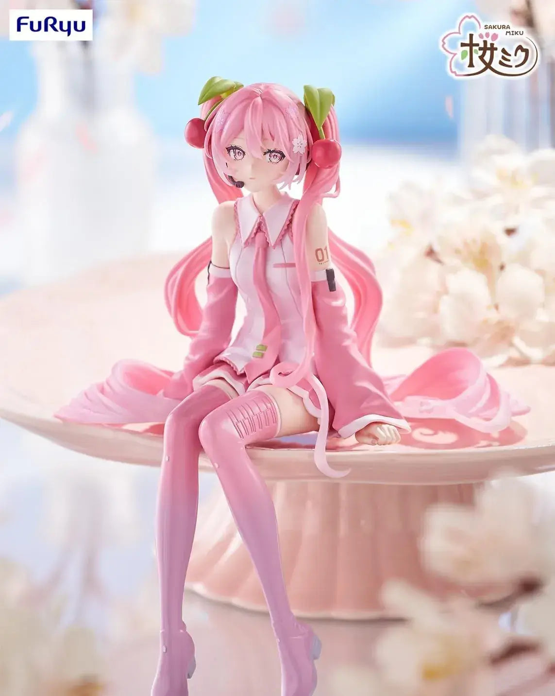 Furyu Sakura Miku 2026 Noodle Stopper Figure Statue