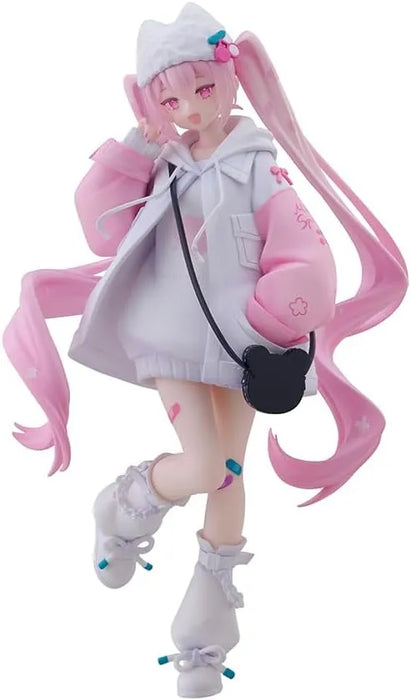 Fuyu Tenitol Sakura Miku Cool Style Petit Figure 7.5 Inches Painted Plastic Model Vendor