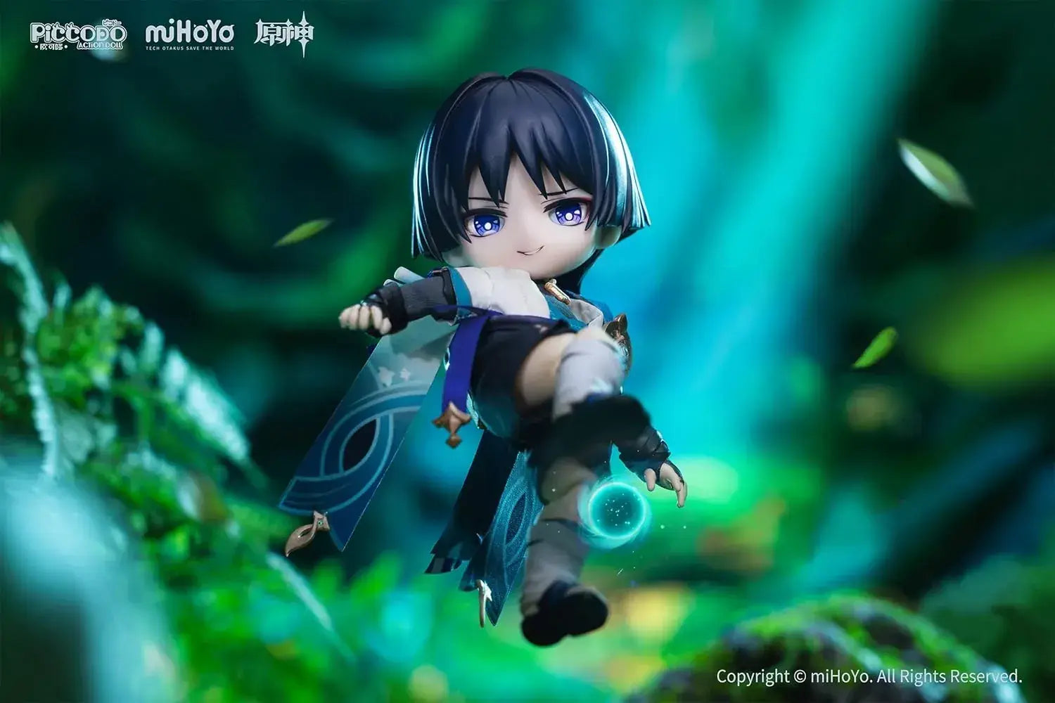 Genesis Genshin Impact Wanderer PVC Cloth Magnet Doll