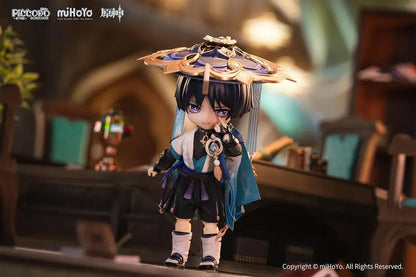 Genesis Genshin Impact Wanderer PVC Cloth Magnet Doll