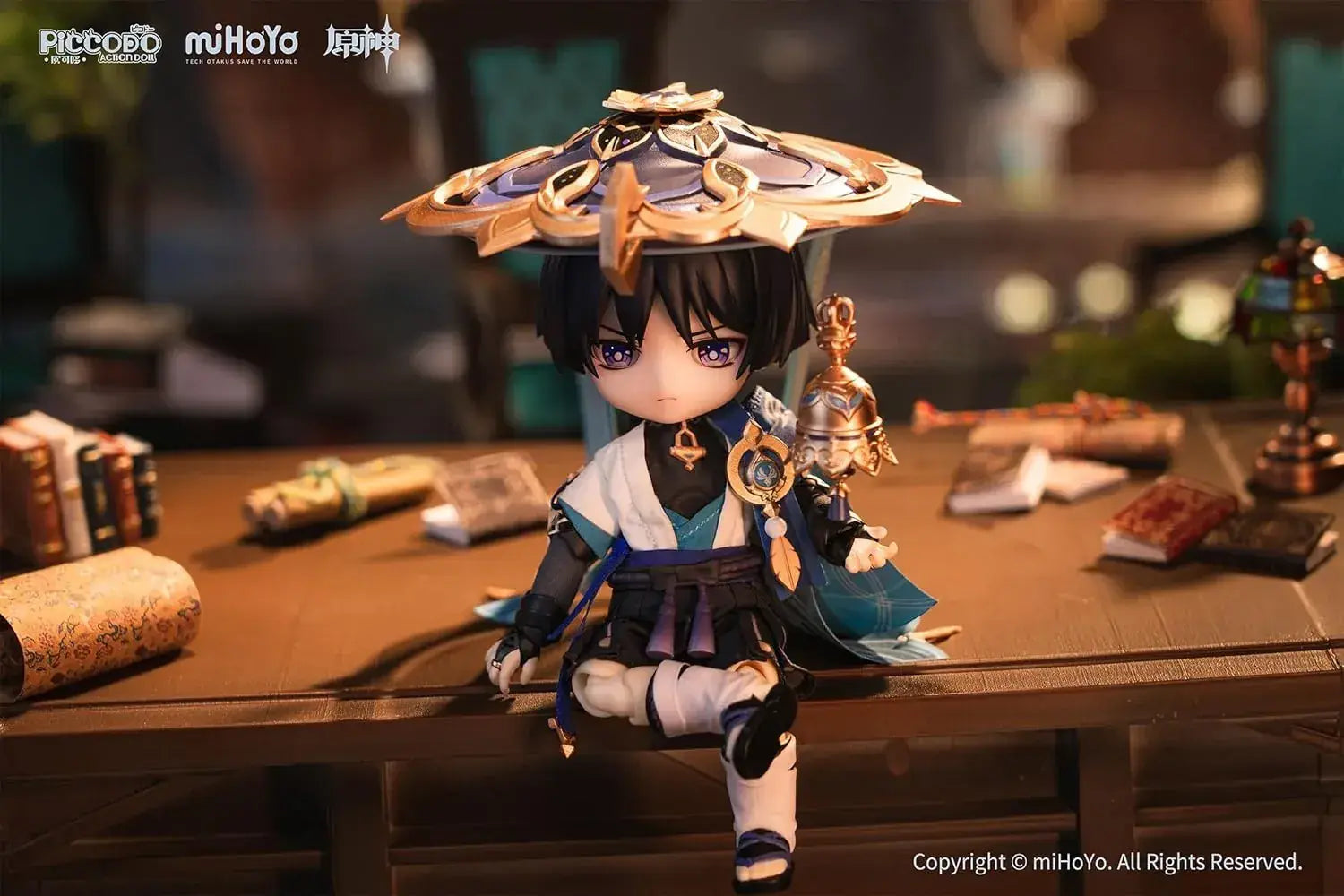 Genesis Genshin Impact Wanderer PVC Cloth Magnet Doll
