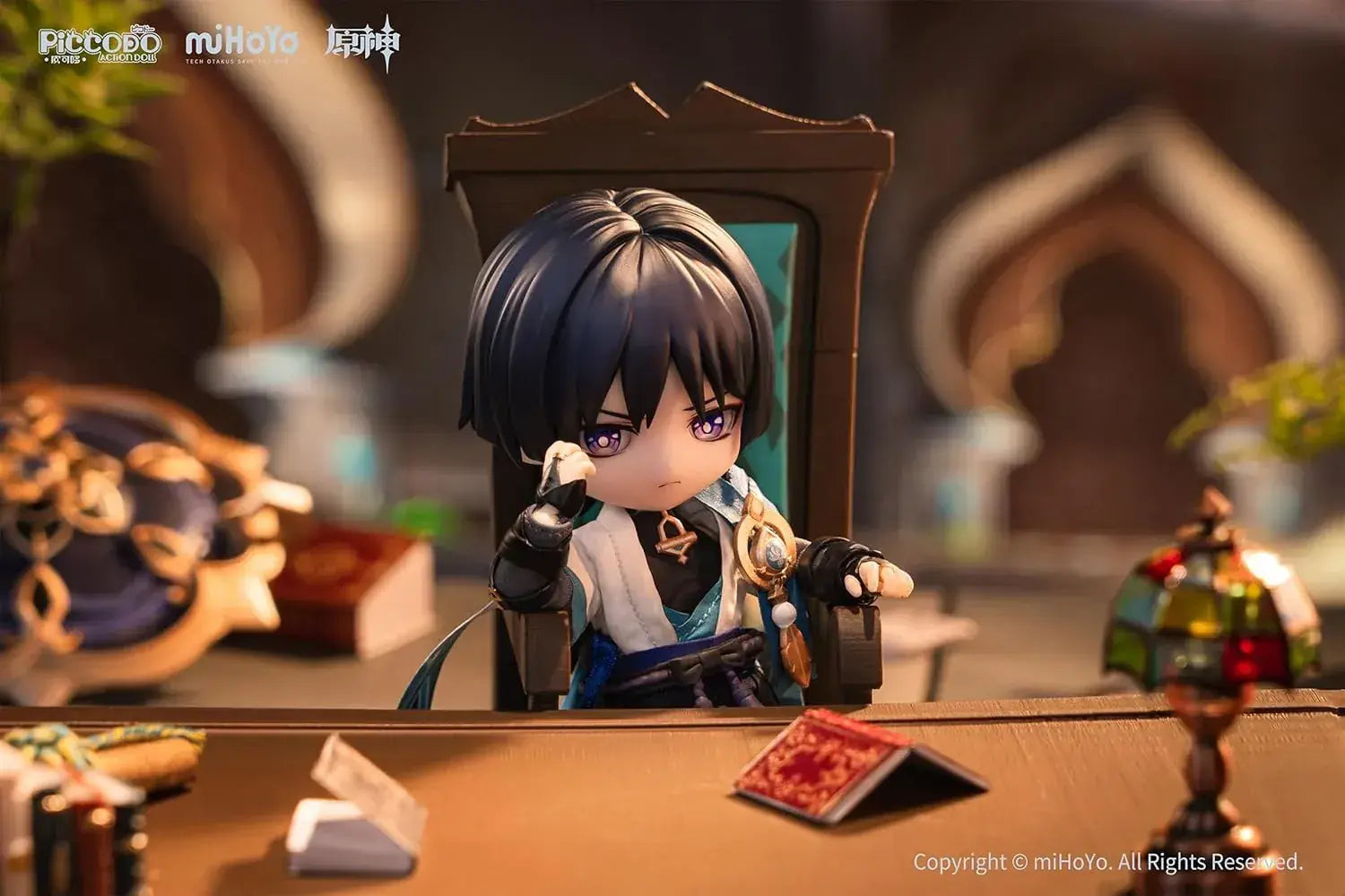 Genesis Genshin Impact Wanderer PVC Cloth Magnet Doll