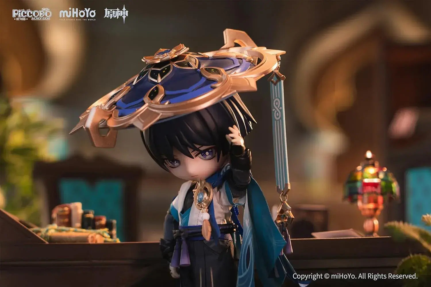 Genesis Genshin Impact Wanderer PVC Cloth Magnet Doll