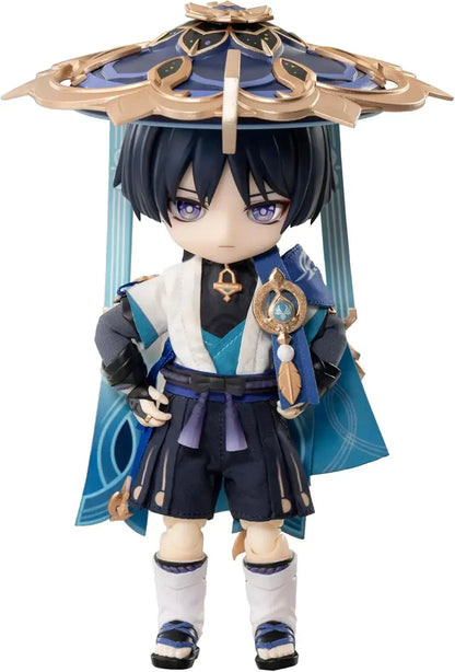 Genesis Genshin Impact Wanderer PVC Cloth Magnet Doll