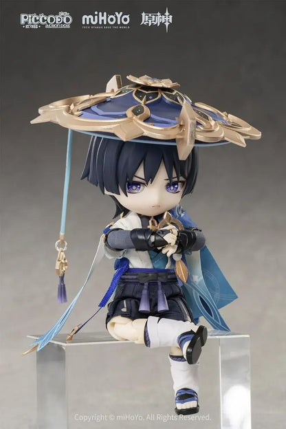 Genesis Genshin Impact Wanderer PVC Cloth Magnet Doll