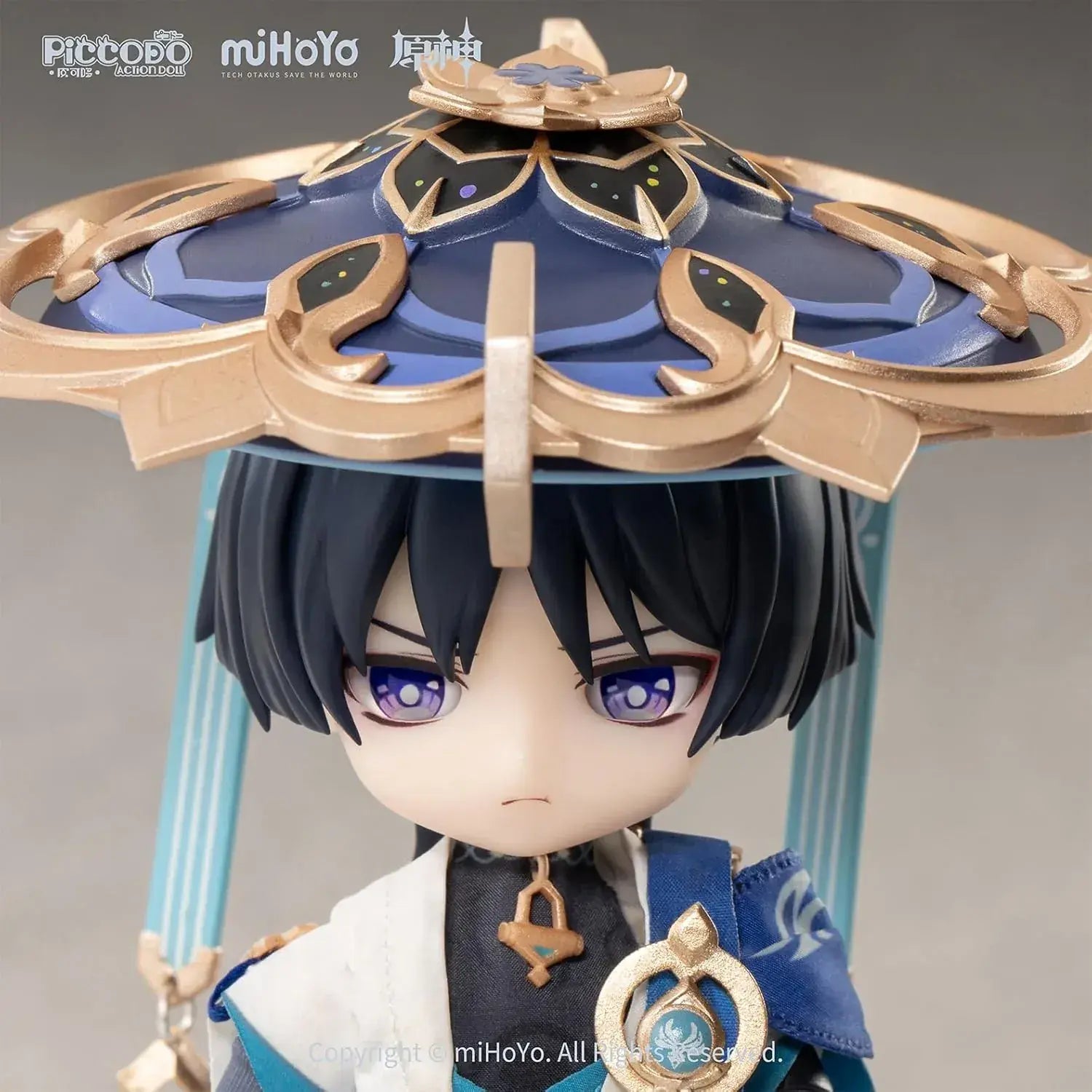 Genesis Genshin Impact Wanderer PVC Cloth Magnet Doll