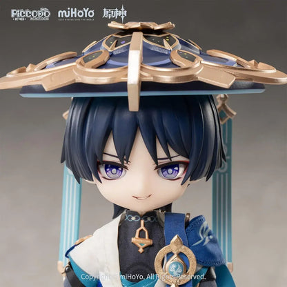 Genesis Genshin Impact Wanderer PVC Cloth Magnet Doll