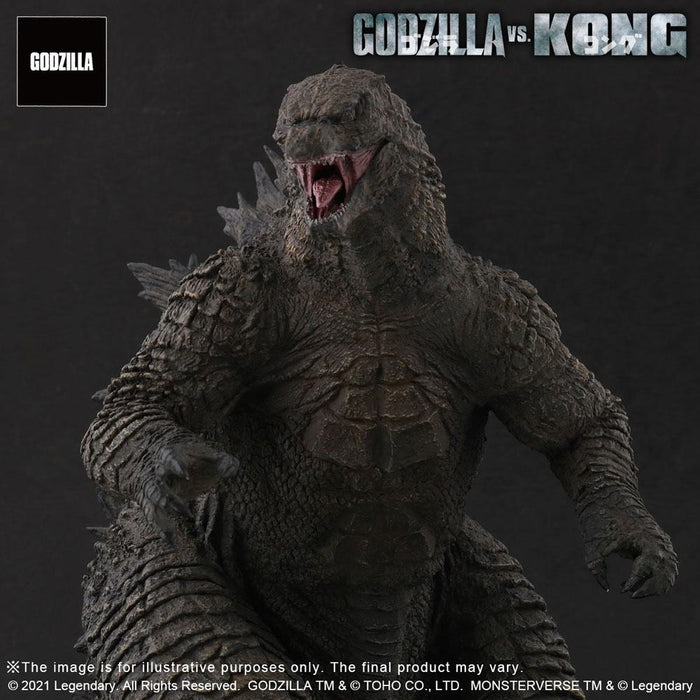 X-Plus Garage Toy Toho Large Monster Series Godzilla From Godzilla Vs. Kong 2021 Height Approx. 260Mm Length Approx.