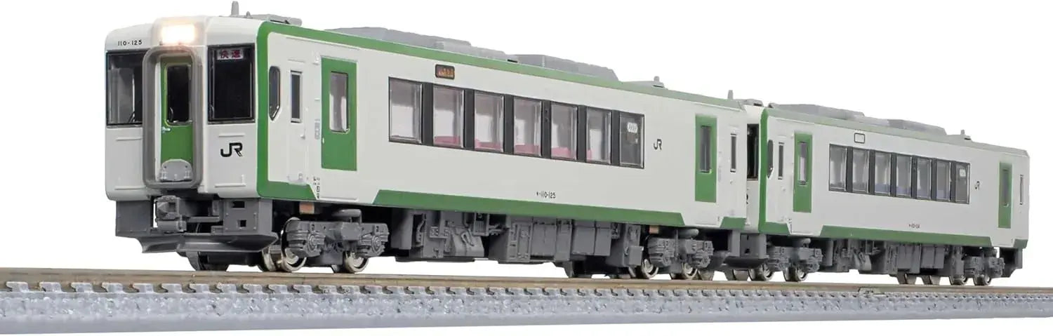 Greenmax JR Kiha 110 N Gauge Powered 2 Car Set