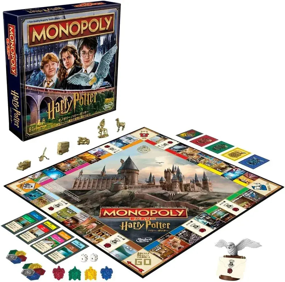 Hasbro Monopoly Harry Potter Board Game Family 2-6 Players