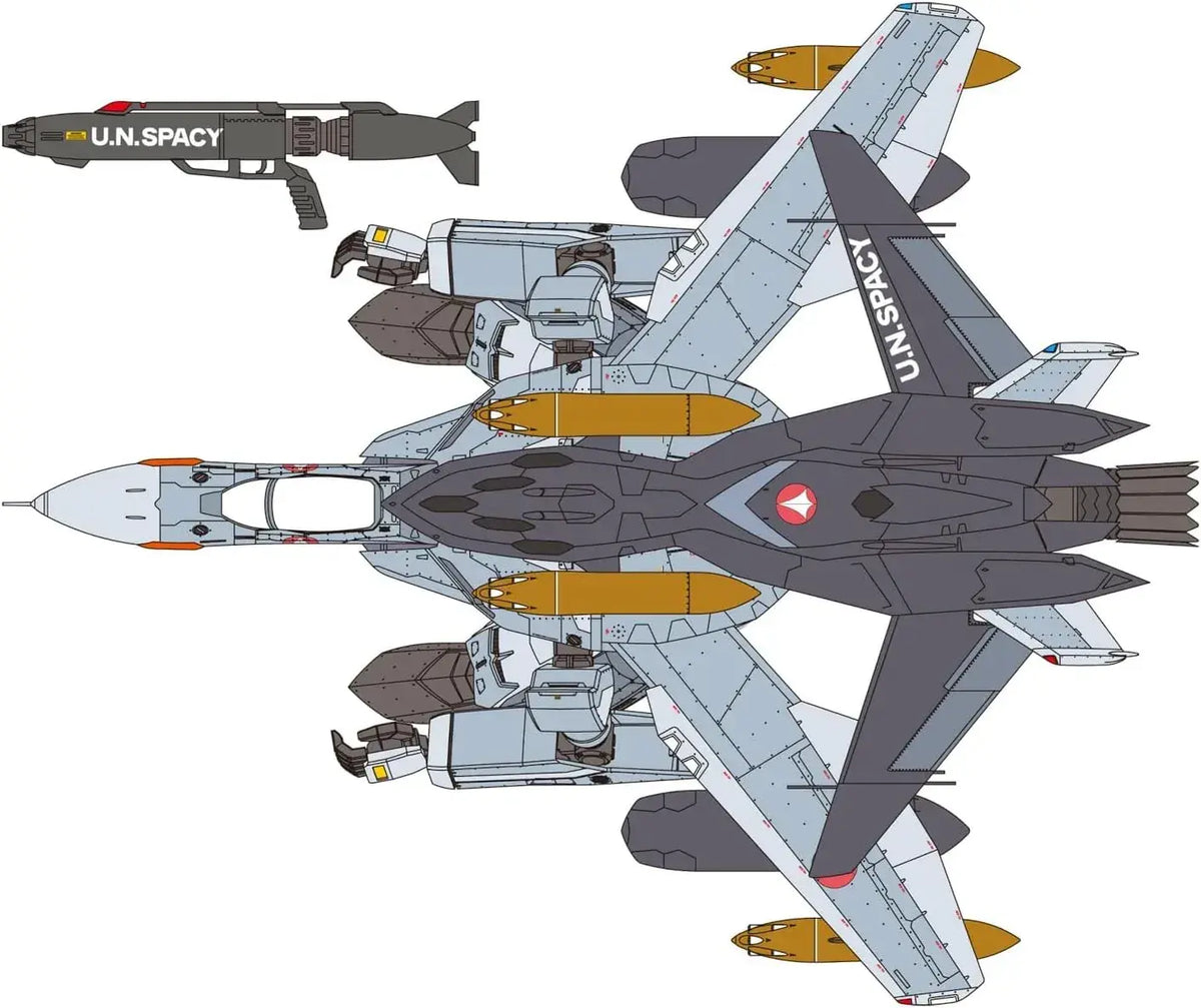 Hasegawa Macross Zero VF 0A Gawalk Ghost 1 72 Plastic Model