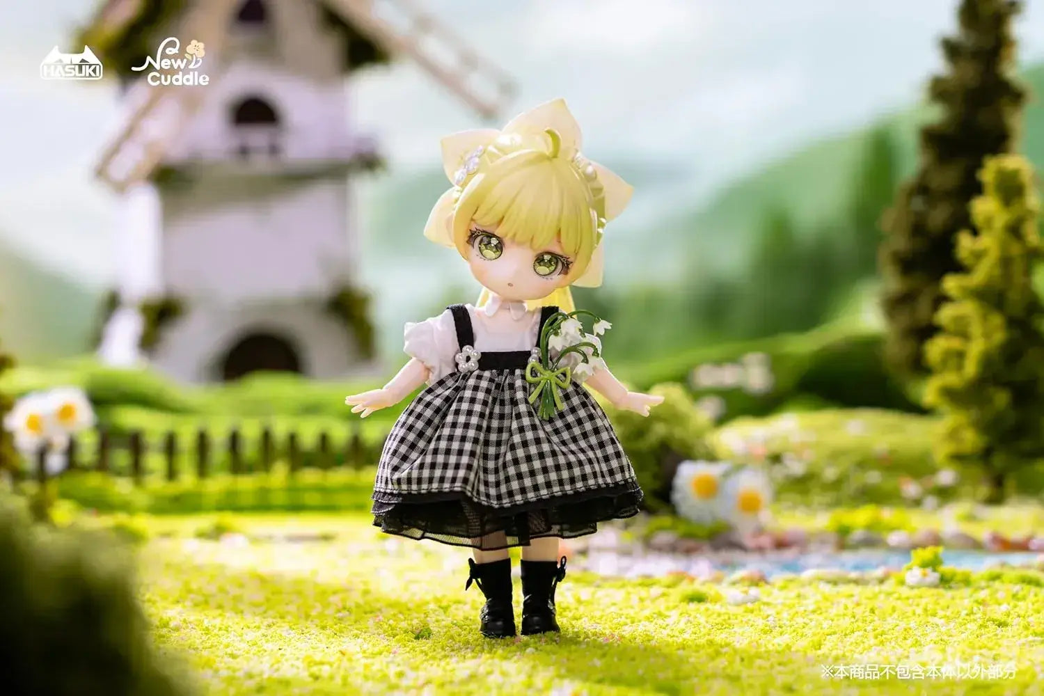 Hasuki FIORI 1 12 Scale Cloth ABS PVC Deformed Doll