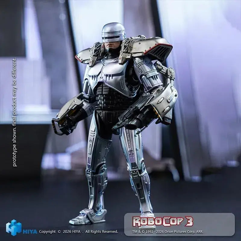 Hiya Toys RoboCop 3 Action Figure PVC ABS Prepainted