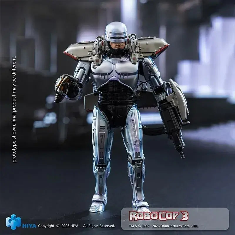 Hiya Toys RoboCop 3 Action Figure PVC ABS Prepainted