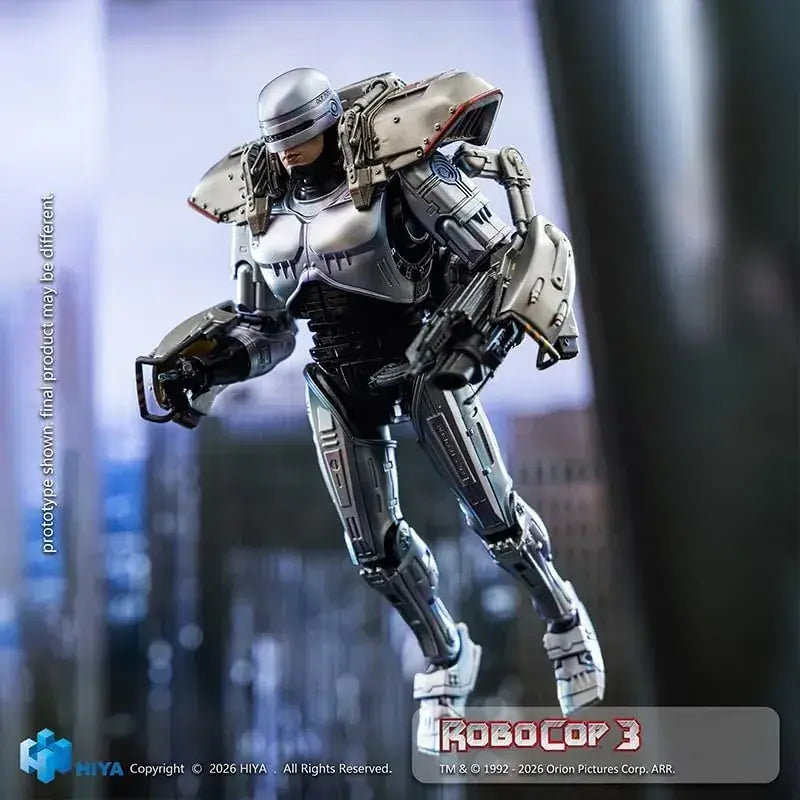 Hiya Toys RoboCop 3 Action Figure PVC ABS Prepainted