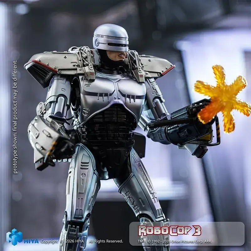 Hiya Toys RoboCop 3 Action Figure PVC ABS Prepainted