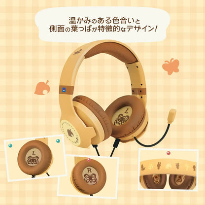 Hori Animal Crossing Gaming Headset Standard for Switch 2