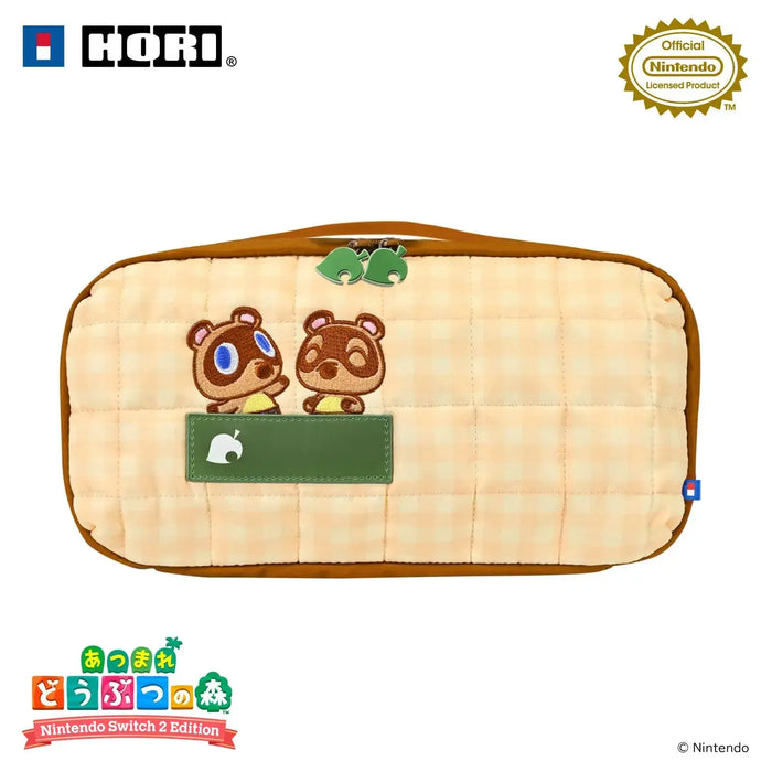 Hori Animal Crossing Quilted Medium Pouch for Switch 2 DIY
