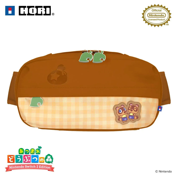 Hori Animal Crossing Shoulder Pouch for Nintendo Switch 2 DIY Life