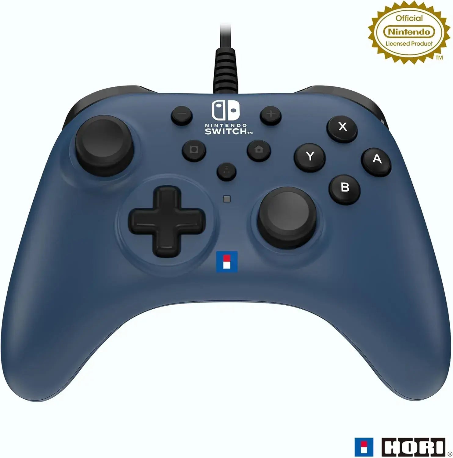 Hori Horipad Turbo for Nintendo Switch 2 Game Controller - Navy Minimalist - 4961818037182