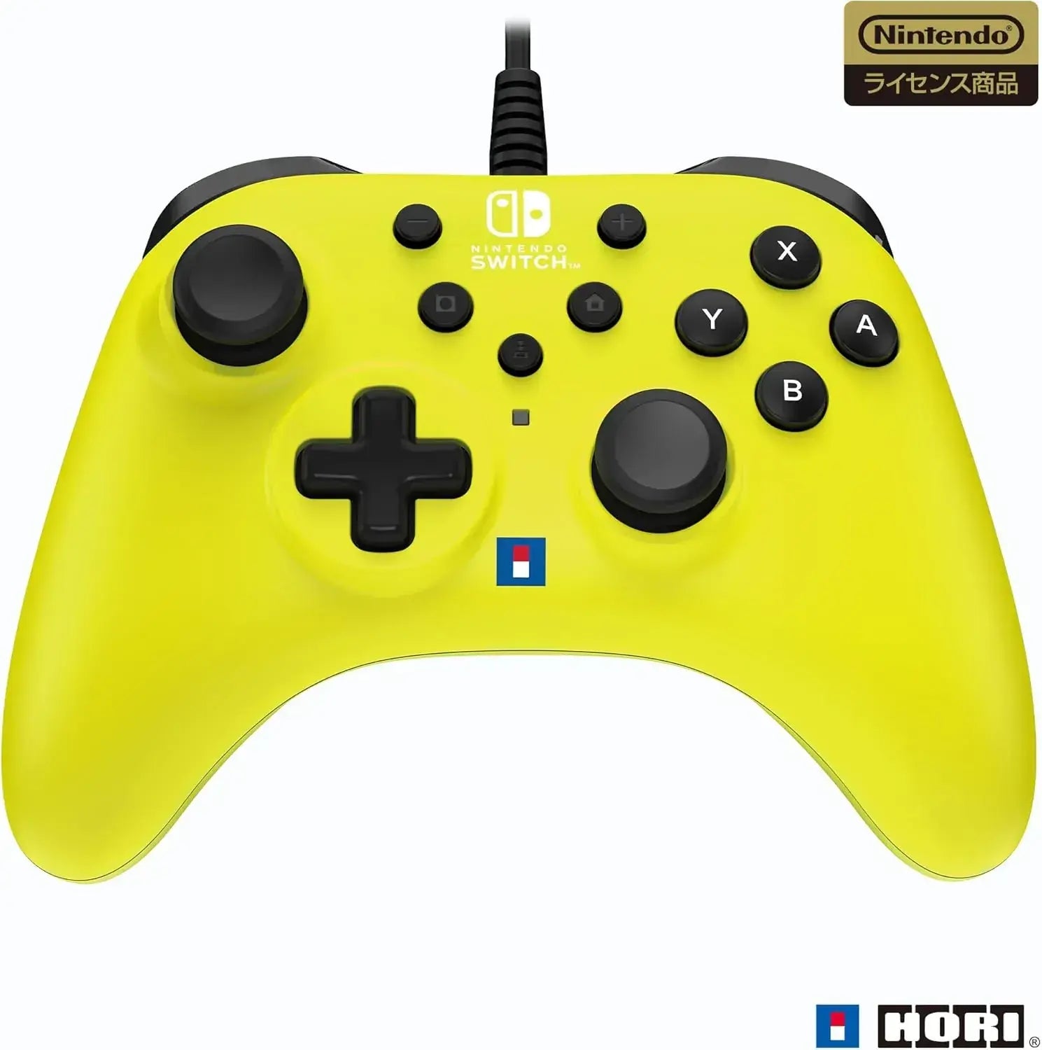 Hori Horipad Turbo for Nintendo Switch 2 Game Controller - Lime Yellow Minimalist - 4961818037342