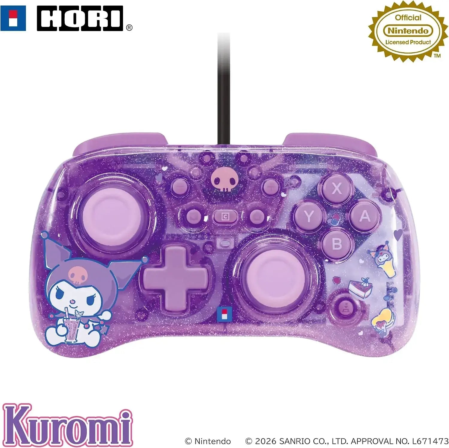 Hori Horipad Turbo Mini for Nintendo Switch 2 Controller - Purple - 4961818045453
