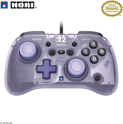 Hori Horipad Turbo Mini for Nintendo Switch 2 Controller - Blackcurrant - 4961818044944