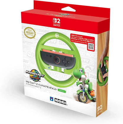 Hori Mario Kart World Joy Con 2 Wheel Attachment Controller