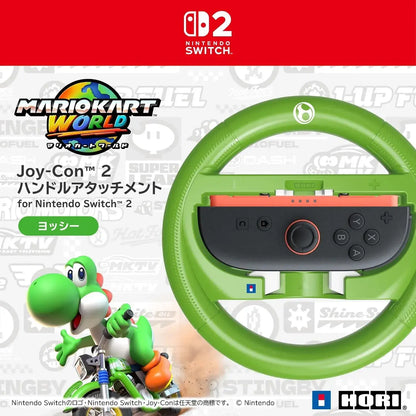 Hori Mario Kart World Joy Con 2 Wheel Attachment Controller