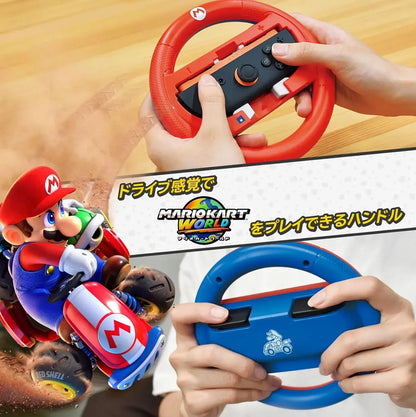 Hori Mario Kart World Joy Con 2 Wheel Attachment Controller