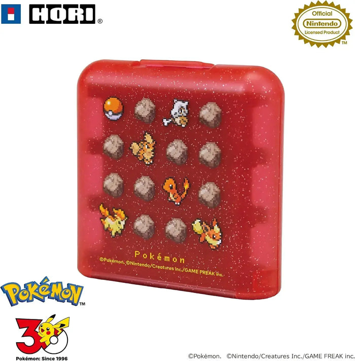 Hori Nintendo Switch 2 Pixel 24 Game Card Case Red