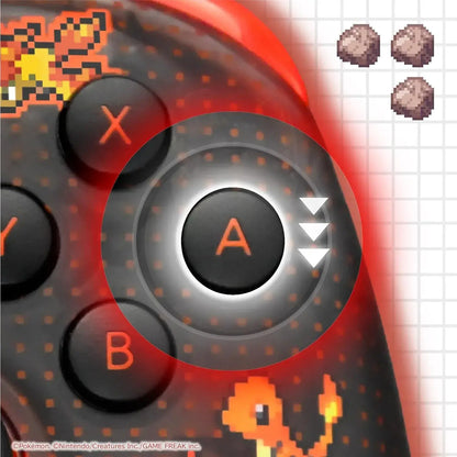 Hori Pokemon Pixel Art Wired HoriPad TURBO for Switch 2 Red