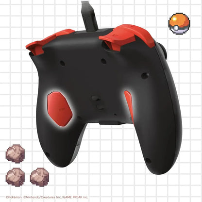 Hori Pokemon Pixel Art Wired HoriPad TURBO for Switch 2 Red