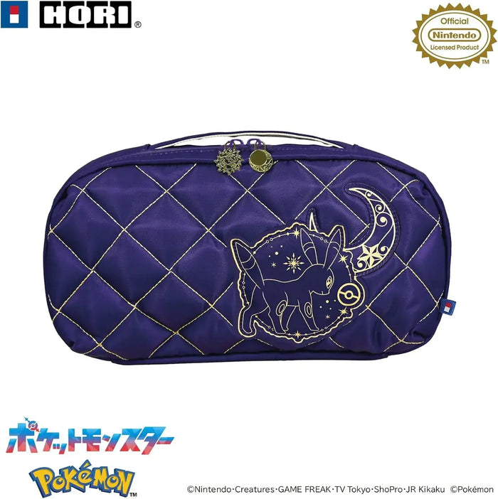 Hori Pokemon Quilted Medium Pouch Switch 2 Umbreon Espeon