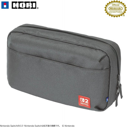 Hori Reversible Storage Bag for Nintendo Switch 2 Case - Gray X Royal Blue - 4961818041394