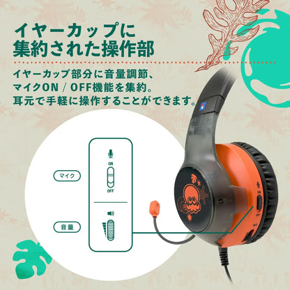 Hori Splatoon Raiders Gaming Headset Standard for Switch 2