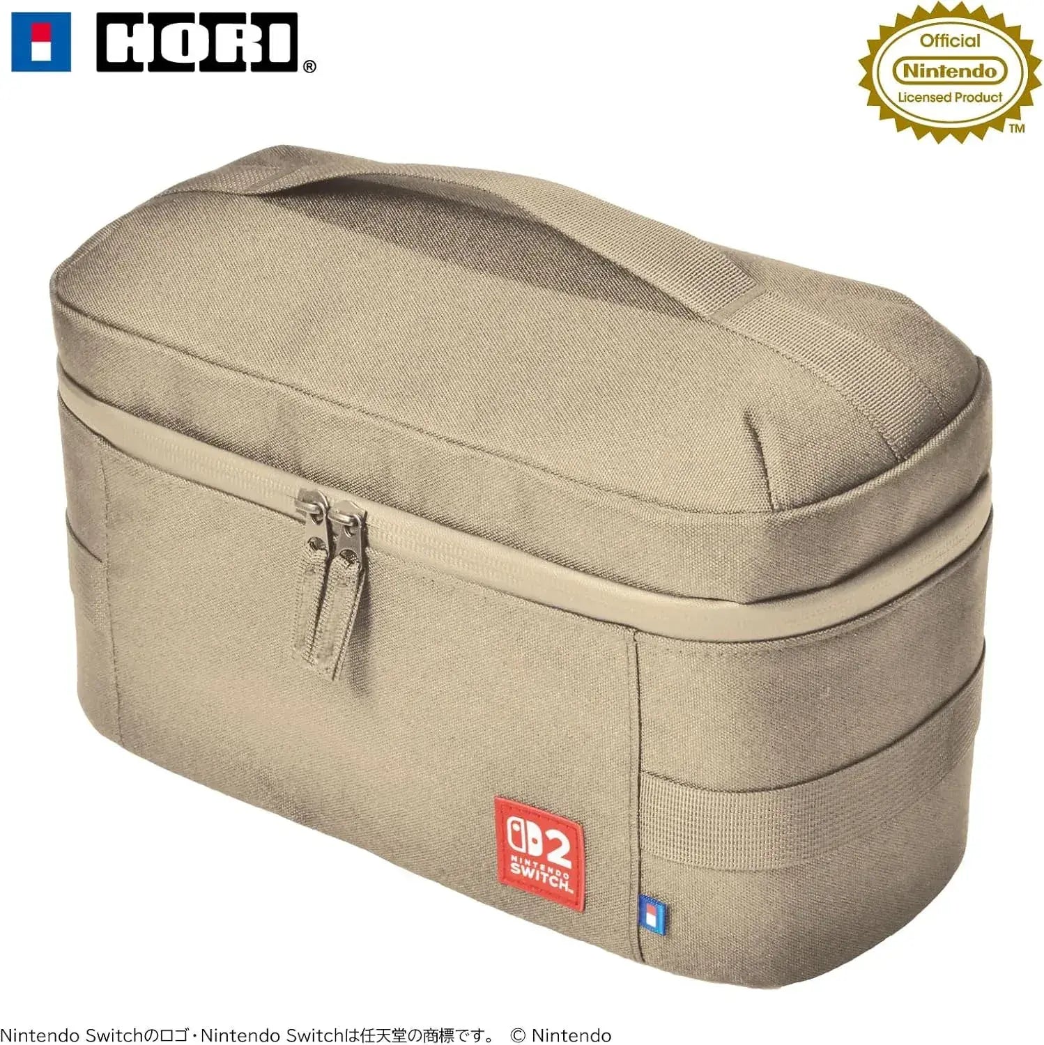 Hori Storage Bag for Nintendo Switch 2 Switch Carrying Case - Ivory - 4961818041547